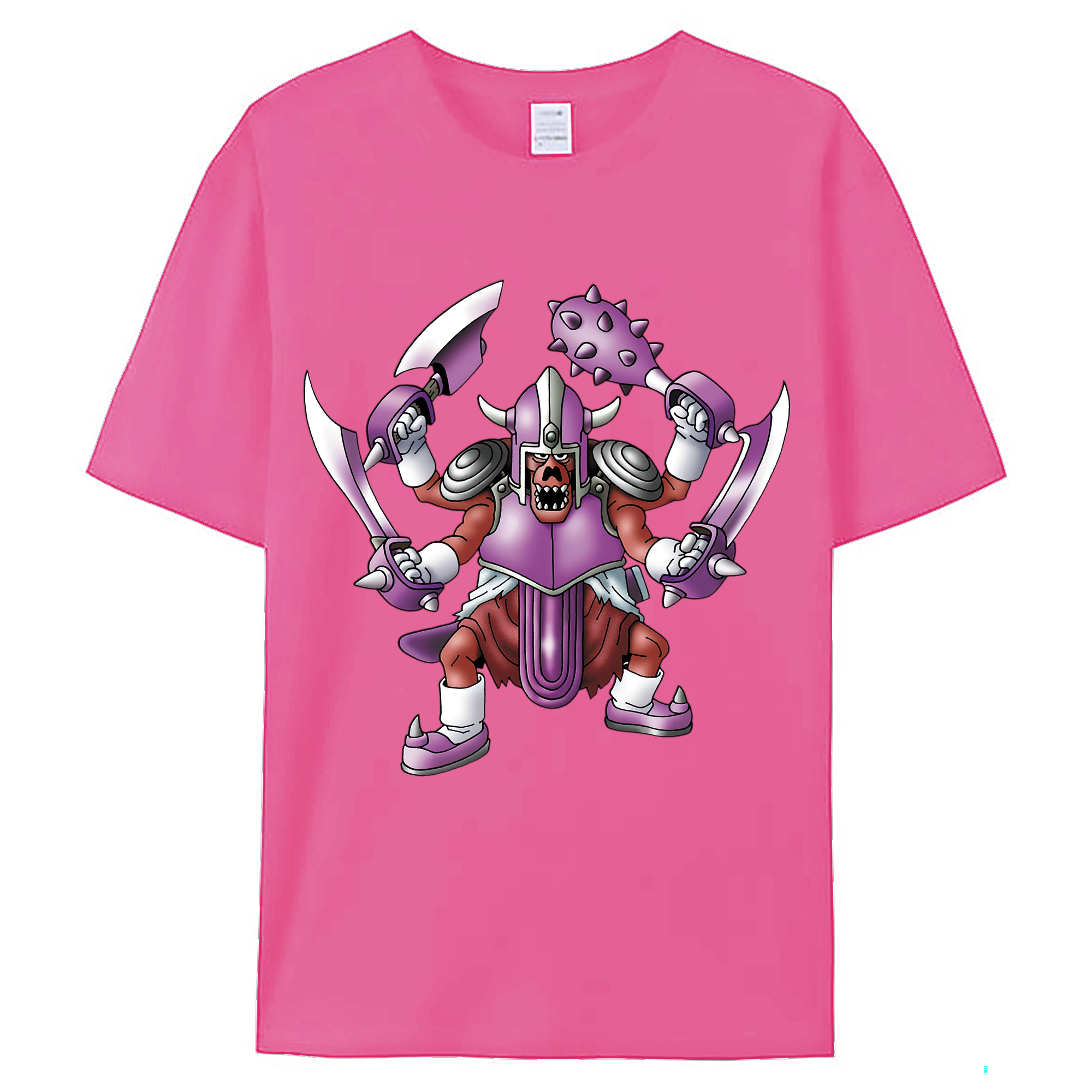 （画像用） ドラゴンクエスト Doragon Kuesuto Dragon Quest レディースカジュアルプリントTシャツ（綿100％）
